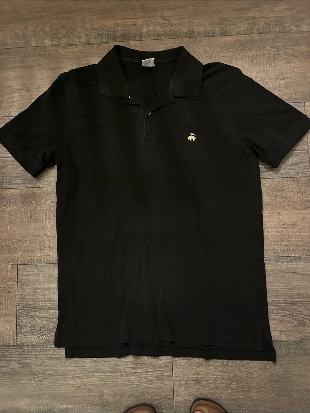 Men's Size Large Brooks Brothers Black Polo Shirt